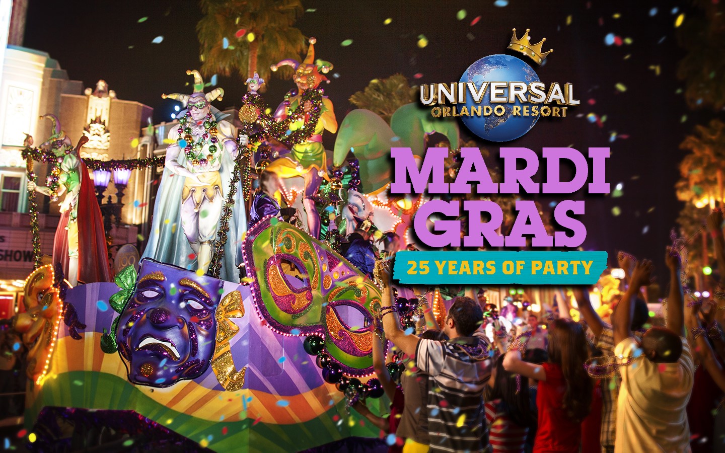 Universal Orlando Mardi Gras 2023 Concert Lineup