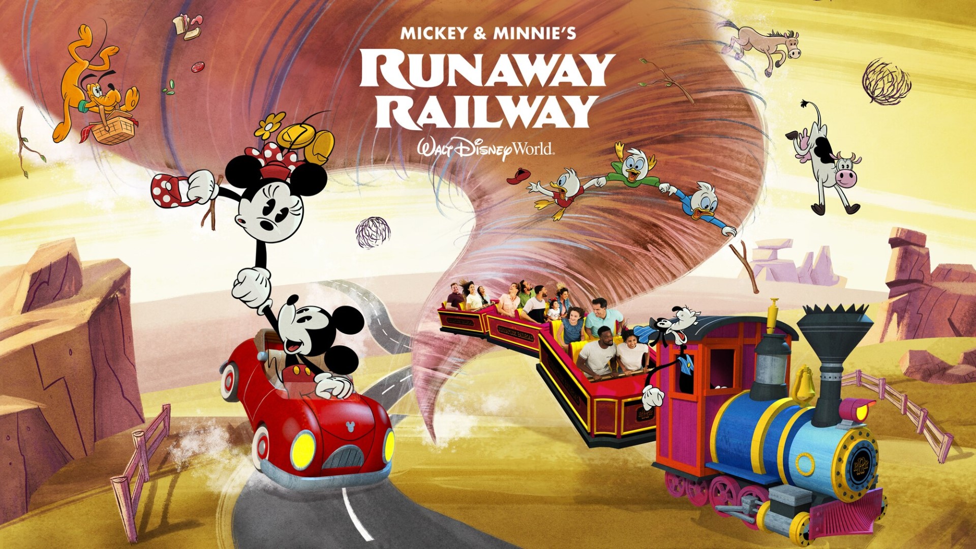 Mickey Minnie s Runaway Railway to Open With Standby and