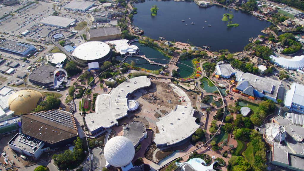 Aerial Look Into Empty Orlando Theme Parks, Closed Due to COVID-19 ...