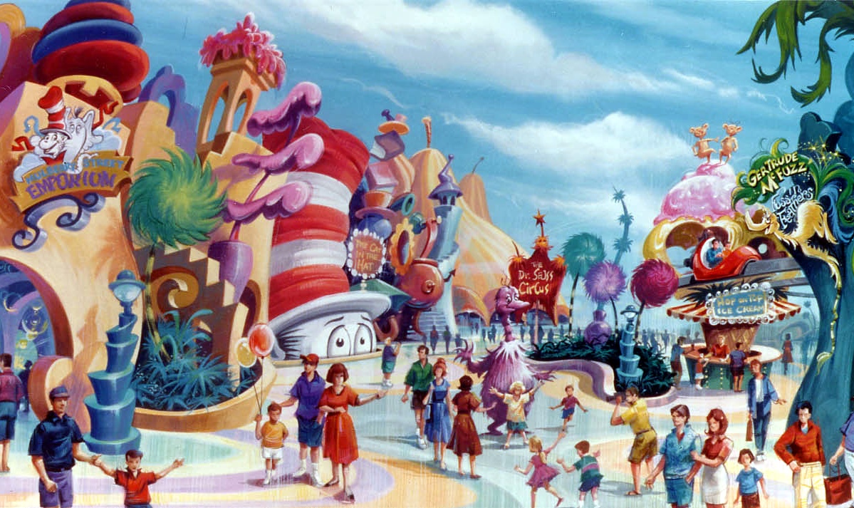 Universal's Cartoon World – Before it Was Islands of Adventure – Orlando  ParkStop