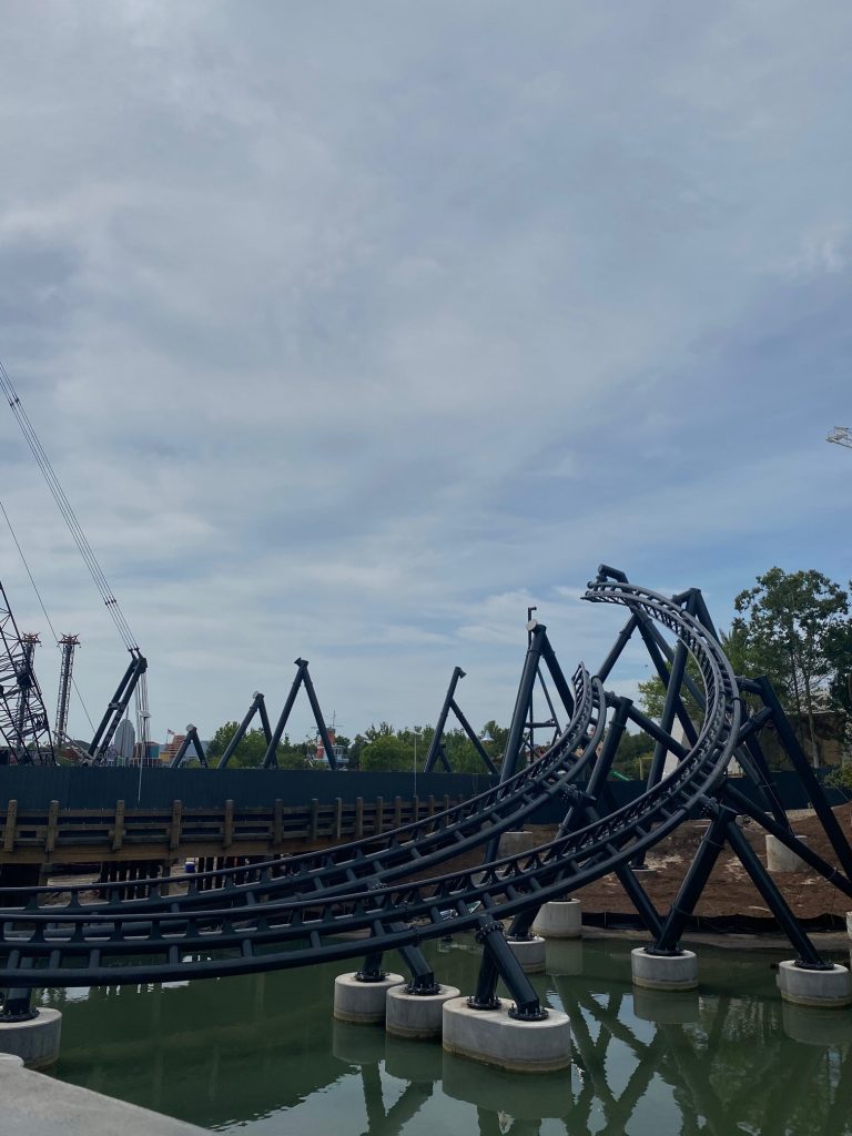 Jurassic Park Roller Coaster Update – Views from Inside the Park ...