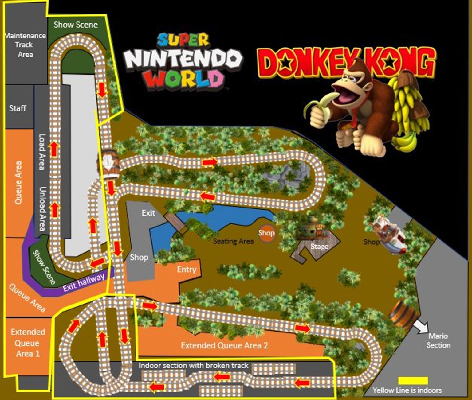 Donkey Kong Expansion Announced to Open 2024 at Super Nintendo World