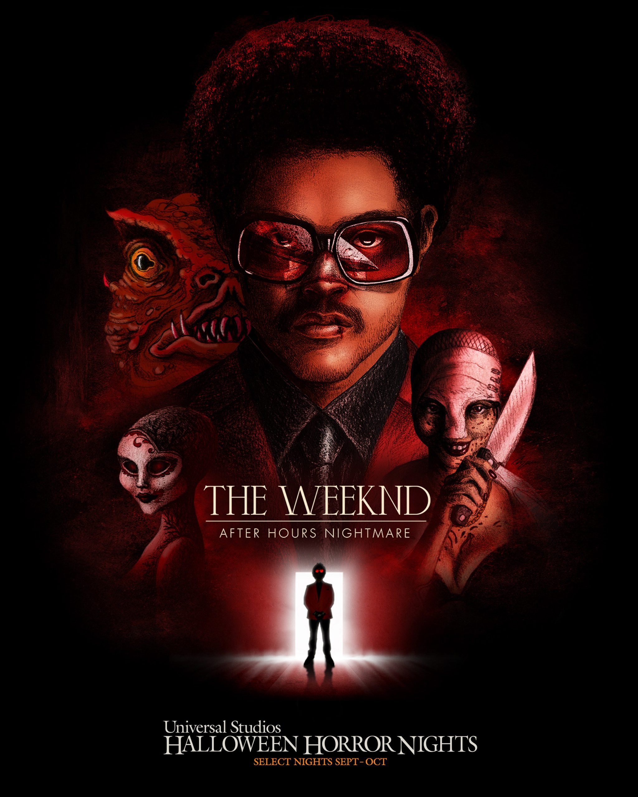 The Weeknd Haunted House Announced for Halloween Horror Nights 31 and Multi-Night Tickets Now Available
