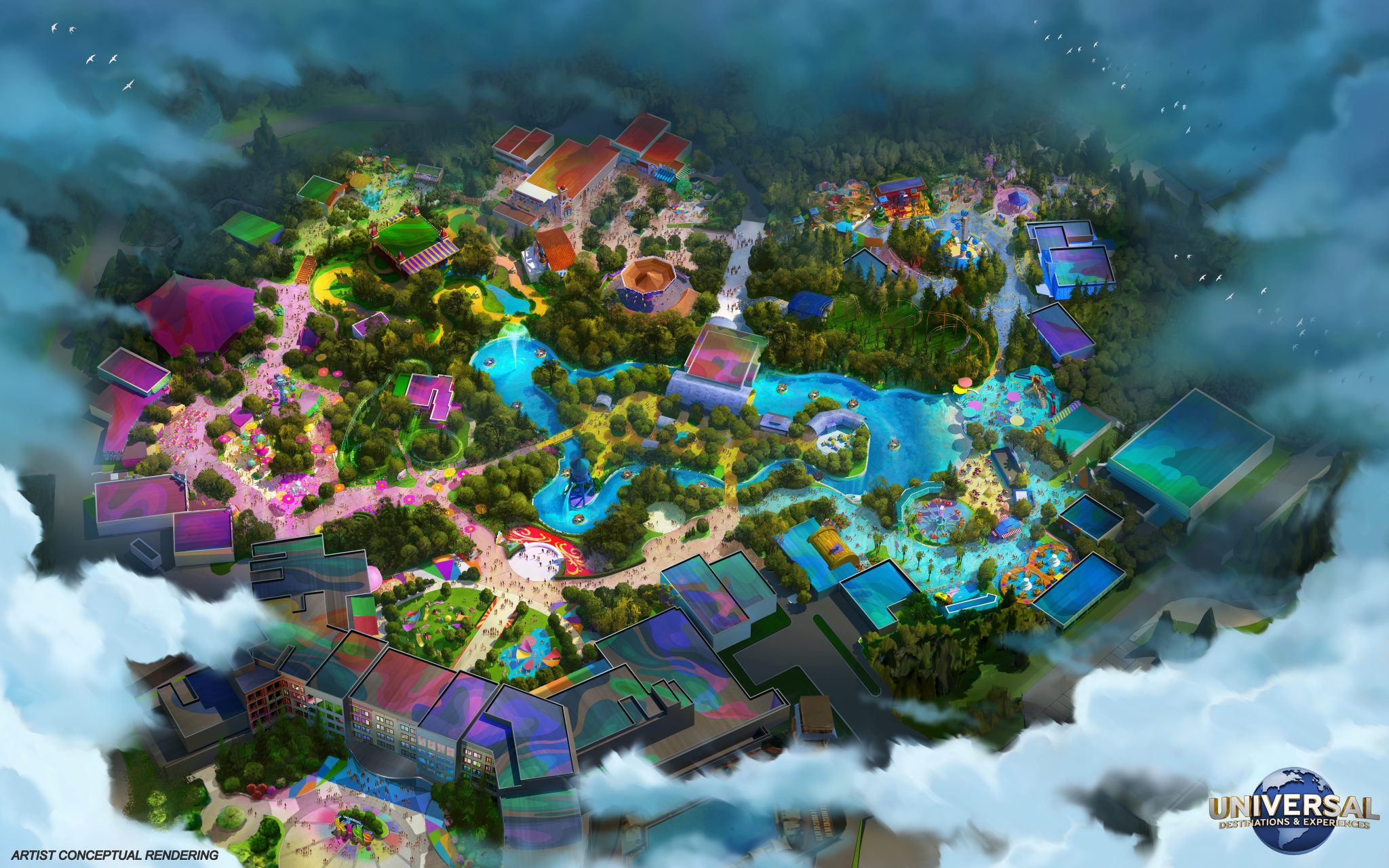 Universal Kids Resort Texas Update: New Concept Art and Rumored Lands ...