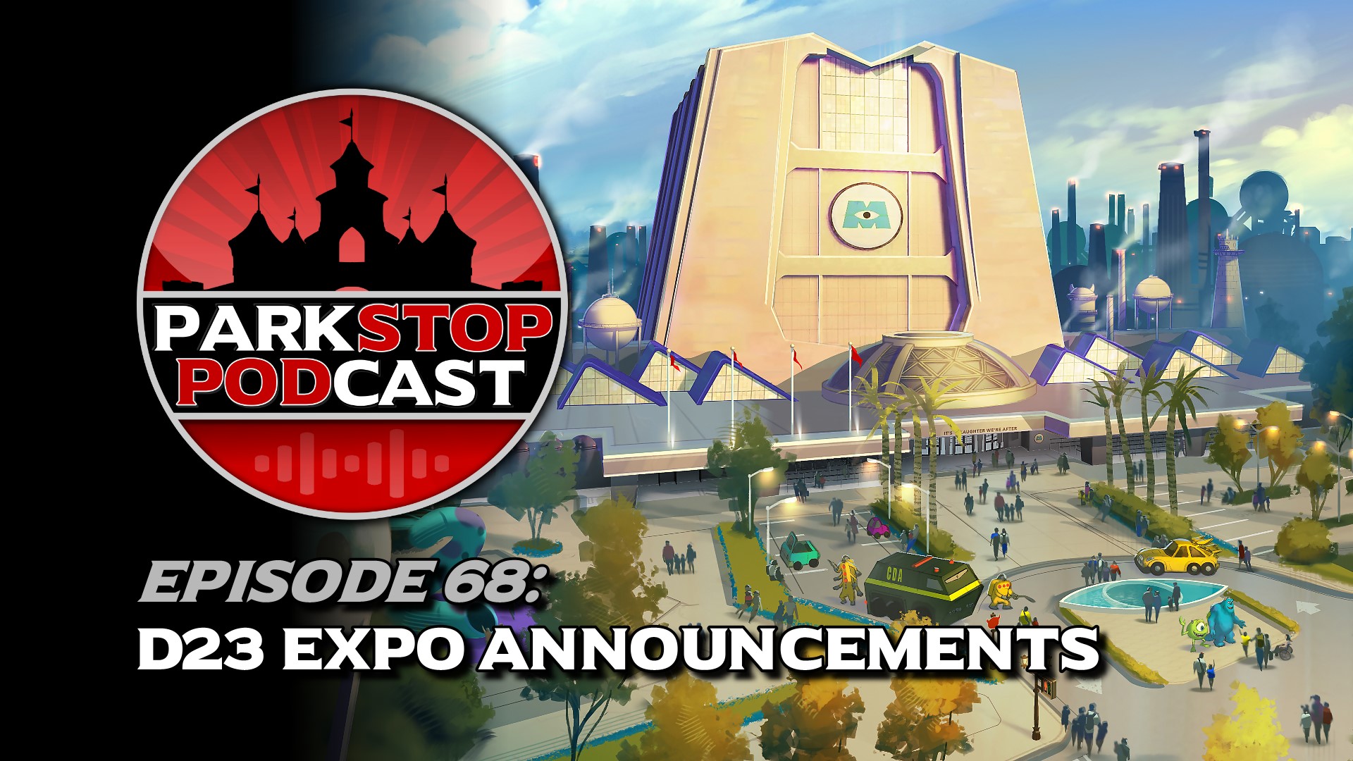 ParkStop Podcast Episode 67 D23 Expo 2024 Announcements Orlando